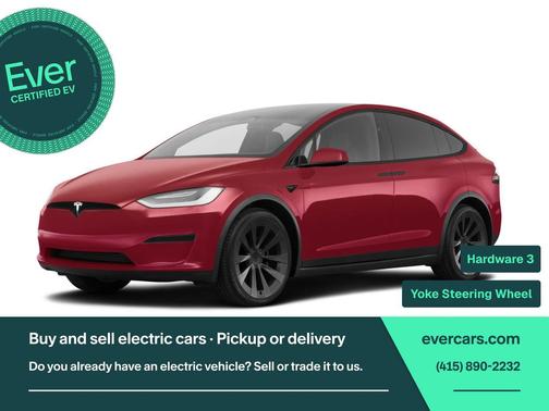 Red Multi-Coat 2023 Tesla Model X Standard Range