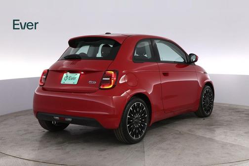 Red by (Red) 2024 FIAT 500e INSPI(RED) FWD