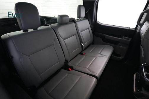 Agate Black Metallic 2025 Ford F-150 Lightning Flash