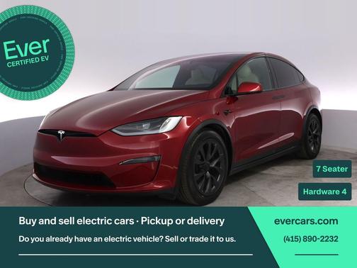 Red Multi-Coat 2023 Tesla Model X Dual Motor All-Wheel Drive