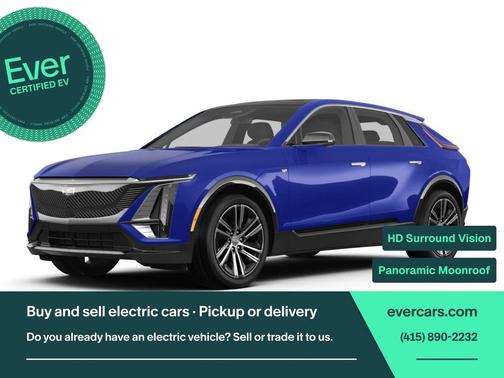 Opulent Blue Metallic 2024 Cadillac LYRIQ Luxury