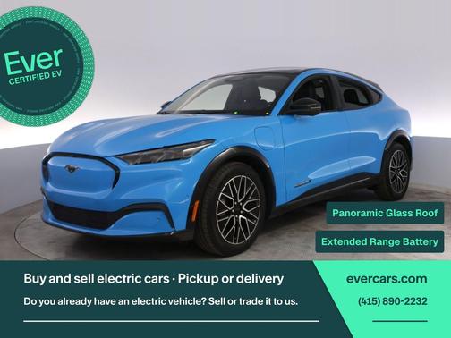 Grabber Blue Metallic 2024 Ford Mustang Mach-E Premium