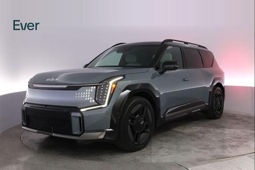 Iceberg Green 2024 Kia EV9 GT-Line