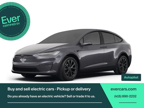 Gray 2023 Tesla Model X Standard Range