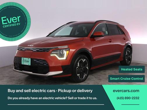 Fire Orange 2023 Kia Niro EV Wind