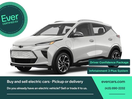 Silver Flare Metallic 2023 Chevrolet Bolt EUV FWD LT