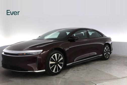 Burgundy 2023 Lucid Air Pure