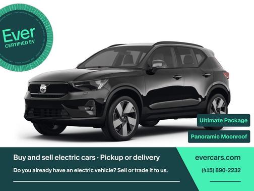 Black Stone 2023 Volvo XC40 Recharge Pure Electric Twin Ultimate