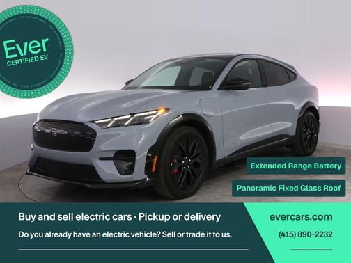 Glacier Gray Metallic TriCoat 2025 Ford Mustang Mach-E Premium