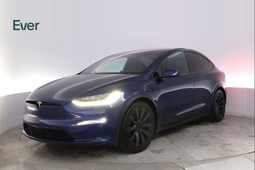 Deep Blue Metallic 2023 Tesla Model X Standard Range