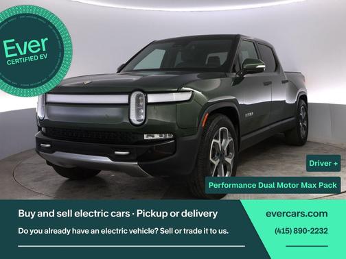 Green 2023 Rivian R1T Adventure Dual Motor Perf Max Pack