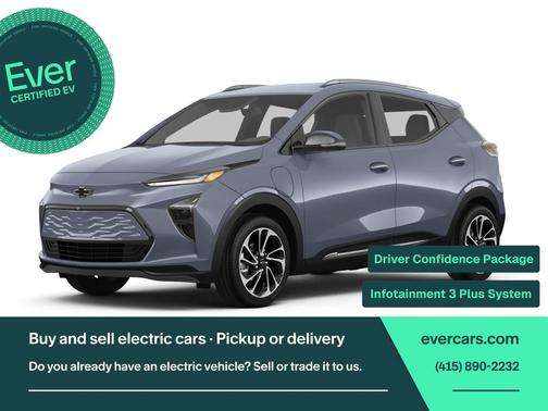 Gray Ghost Metallic 2023 Chevrolet Bolt EUV FWD LT