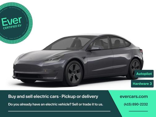 Gray 2023 Tesla Model 3 Standard Range
