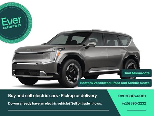 Pebble Gray 2024 Kia EV9 Land