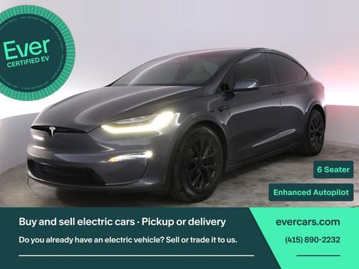 Gray 2023 Tesla Model X Standard Range