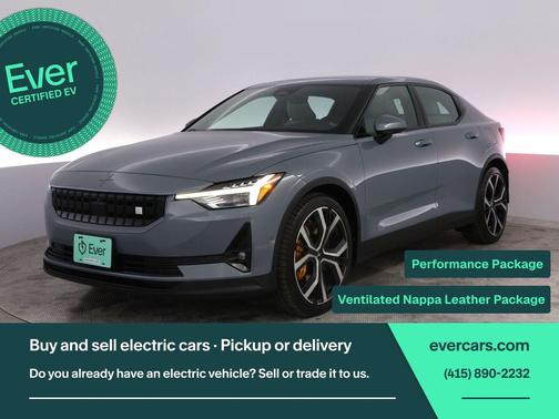 Thunder Metallic 2023 Polestar 2 Long Range Dual Motor Performance Plus