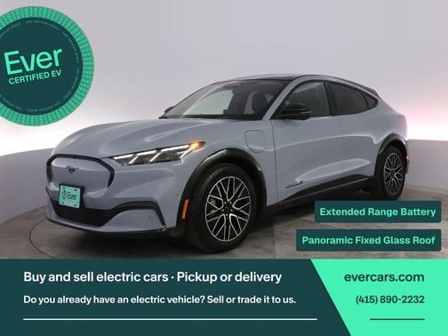 Glacier Gray Metallic TriCoat 2024 Ford Mustang Mach-E Premium