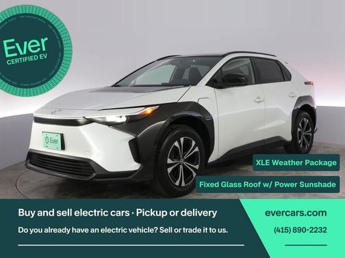 Wind Chill Pearl 2023 Toyota bZ4X XLE