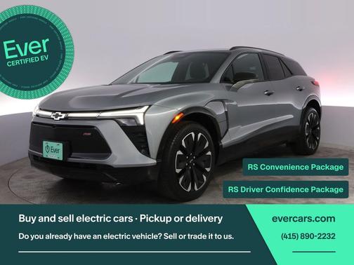 Sterling Gray Metallic 2024 Chevrolet Blazer EV eAWD RS