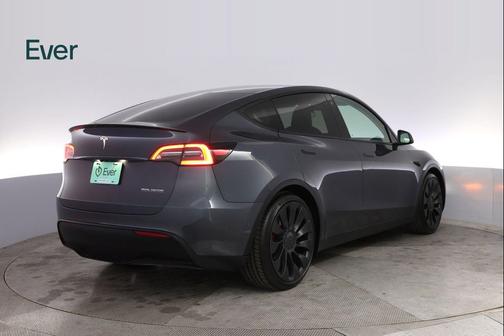 Gray 2022 Tesla Model Y Performance Dual Motor All-Wheel Drive