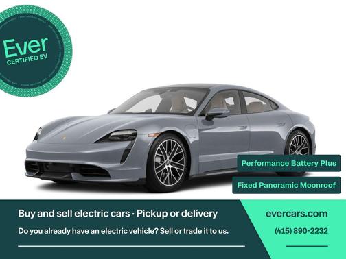 Dolomite Silver Metallic 2022 Porsche Taycan Base