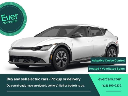 Snow White Pearl 2024 Kia EV6 Wind