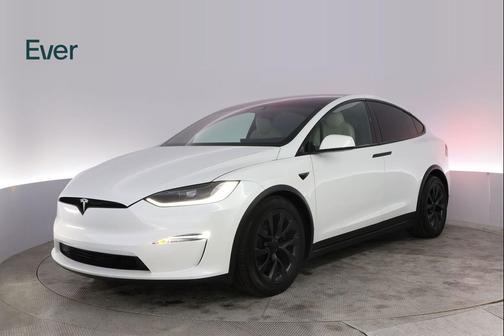 Pearl White Multi-Coat 2023 Tesla Model X Base