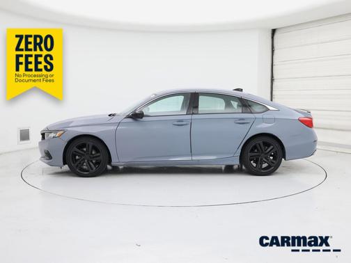 Blue 2022 Honda Accord Sport