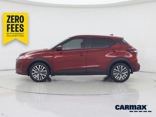 Red 2022 Nissan Kicks SV