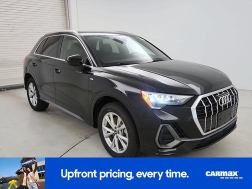 Black 2021 Audi Q3 S-Line Premium