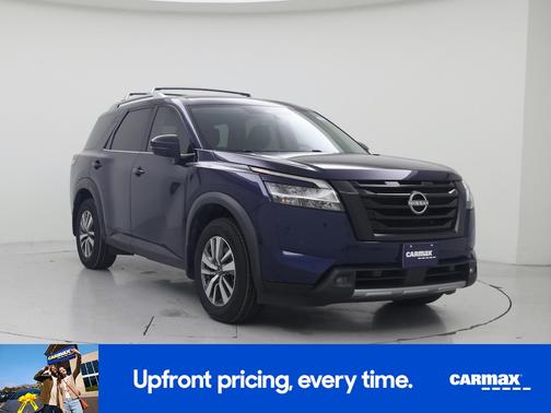 Blue 2023 Nissan Pathfinder SL