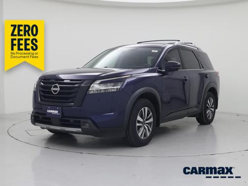 Blue 2023 Nissan Pathfinder SL