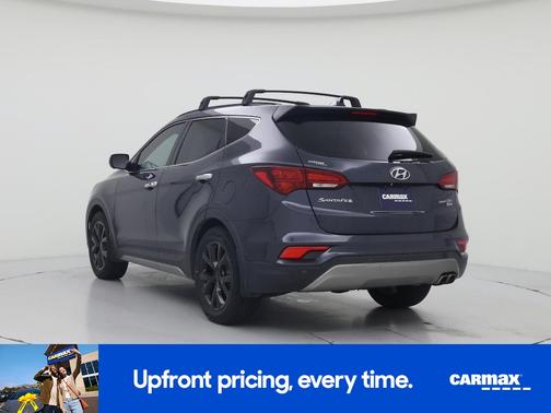 Blue 2017 Hyundai Santa Fe Sport Ultimate