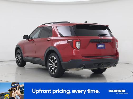 Red 2022 Ford Explorer ST-Line