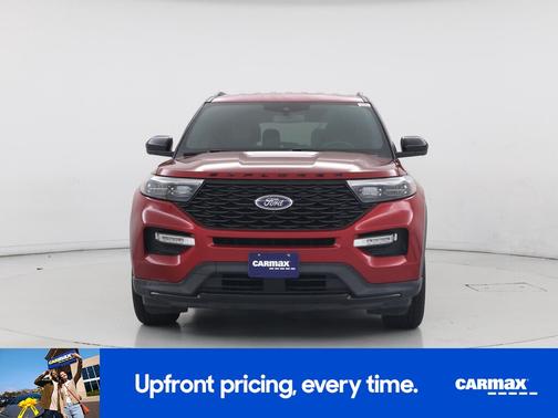 Red 2022 Ford Explorer ST-Line