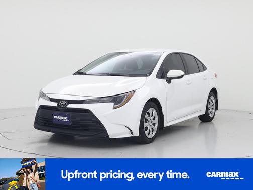 White 2024 Toyota Corolla LE