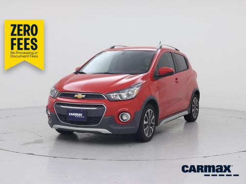Red 2019 Chevrolet Spark Activ
