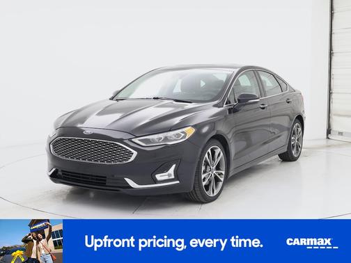 Black 2020 Ford Fusion Titanium