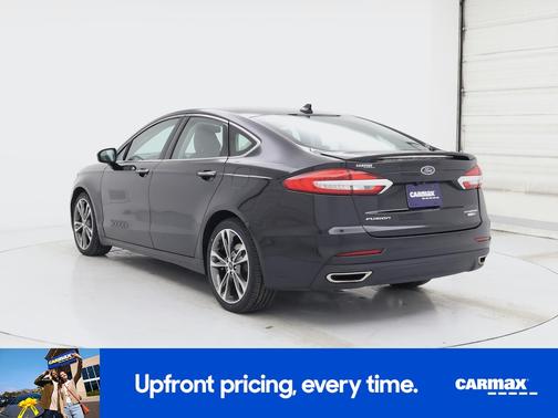 Black 2020 Ford Fusion Titanium