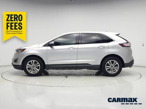 Silver 2015 Ford Edge SEL