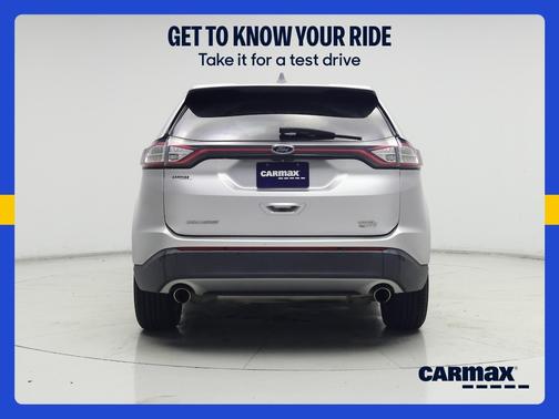 Silver 2015 Ford Edge SEL