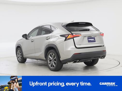 Gray 2016 Lexus NX 200t F-Sport