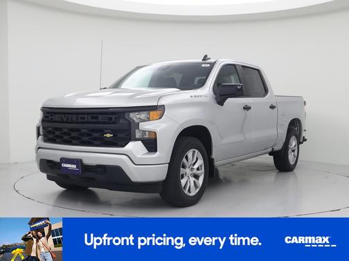 Silver 2022 Chevrolet Silverado 1500 Custom