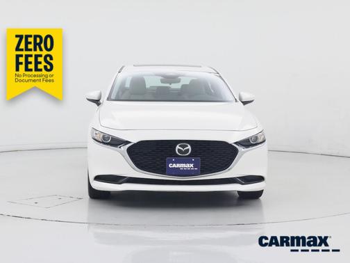 White 2025 Mazda Mazda3 2.5 S Preferred Package