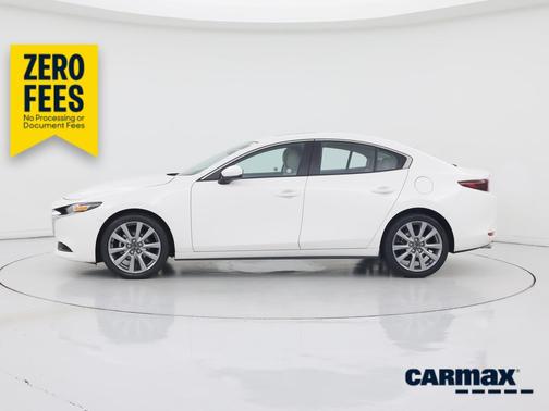 White 2025 Mazda Mazda3 2.5 S Preferred Package