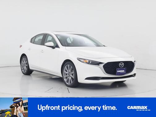 White 2025 Mazda Mazda3 2.5 S Preferred Package