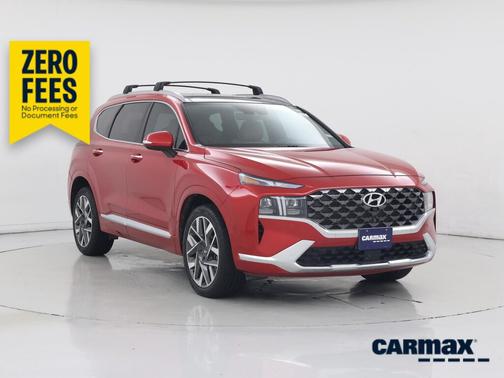 Red 2023 Hyundai SANTA FE Calligraphy