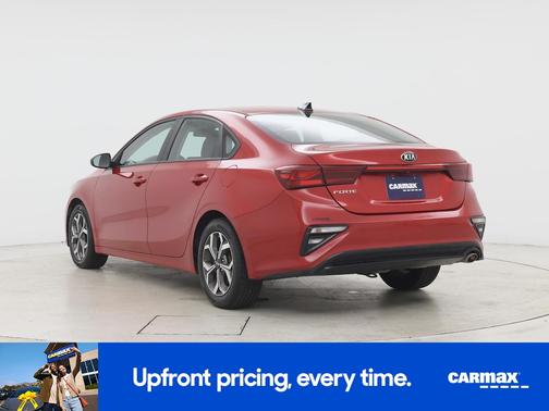 Red 2021 Kia Forte LXS