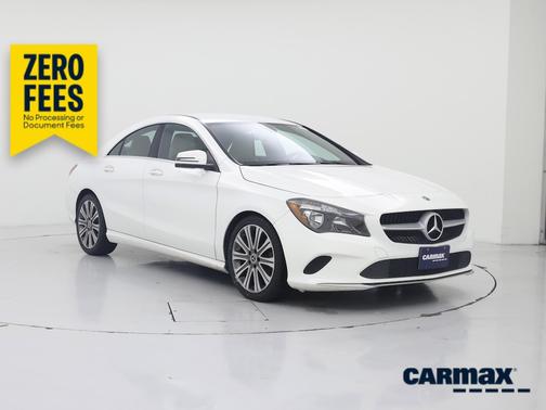 White 2018 Mercedes-Benz CLA 250