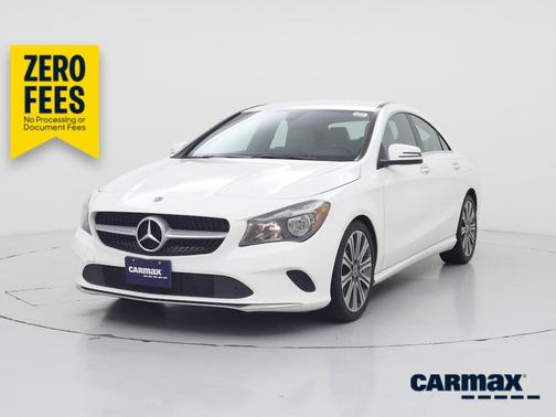 White 2018 Mercedes-Benz CLA 250